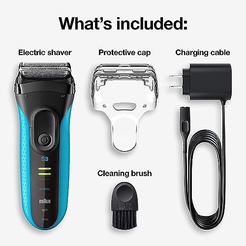 Braun Series 3 ProSkin 3040s Rechargeable Wet & Dry Shaver