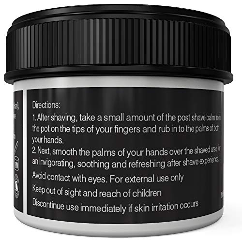 Gentleman's Vegan Aftershave Balm with Witch Hazel
