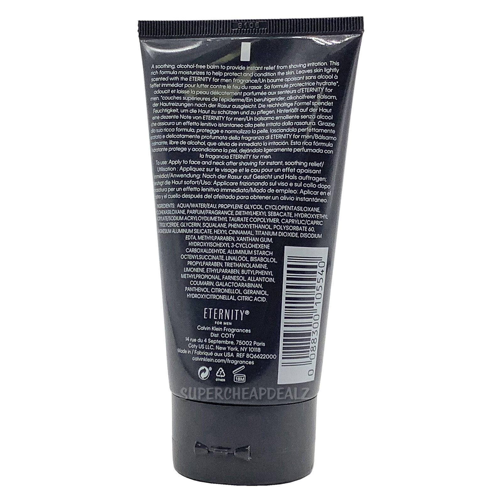 Calvin Klein Eternity Men After Shave Balm 5 oz