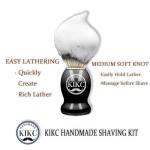 KIKC Handmade Synthetic Hair Shaving Brush