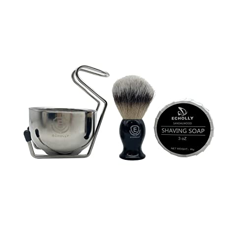 Echolly 4-Piece Luxury Shaving Set for Men