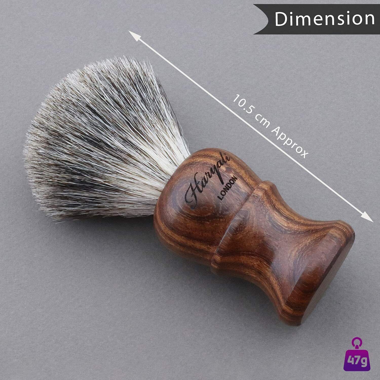 Badger Hair Shaving Brush with Wooden Handle