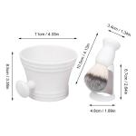 Men's Shaving Kit with Brush Holder and Bowl