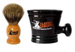 Samurai Premium Badger Shaving Brush and Mug Set