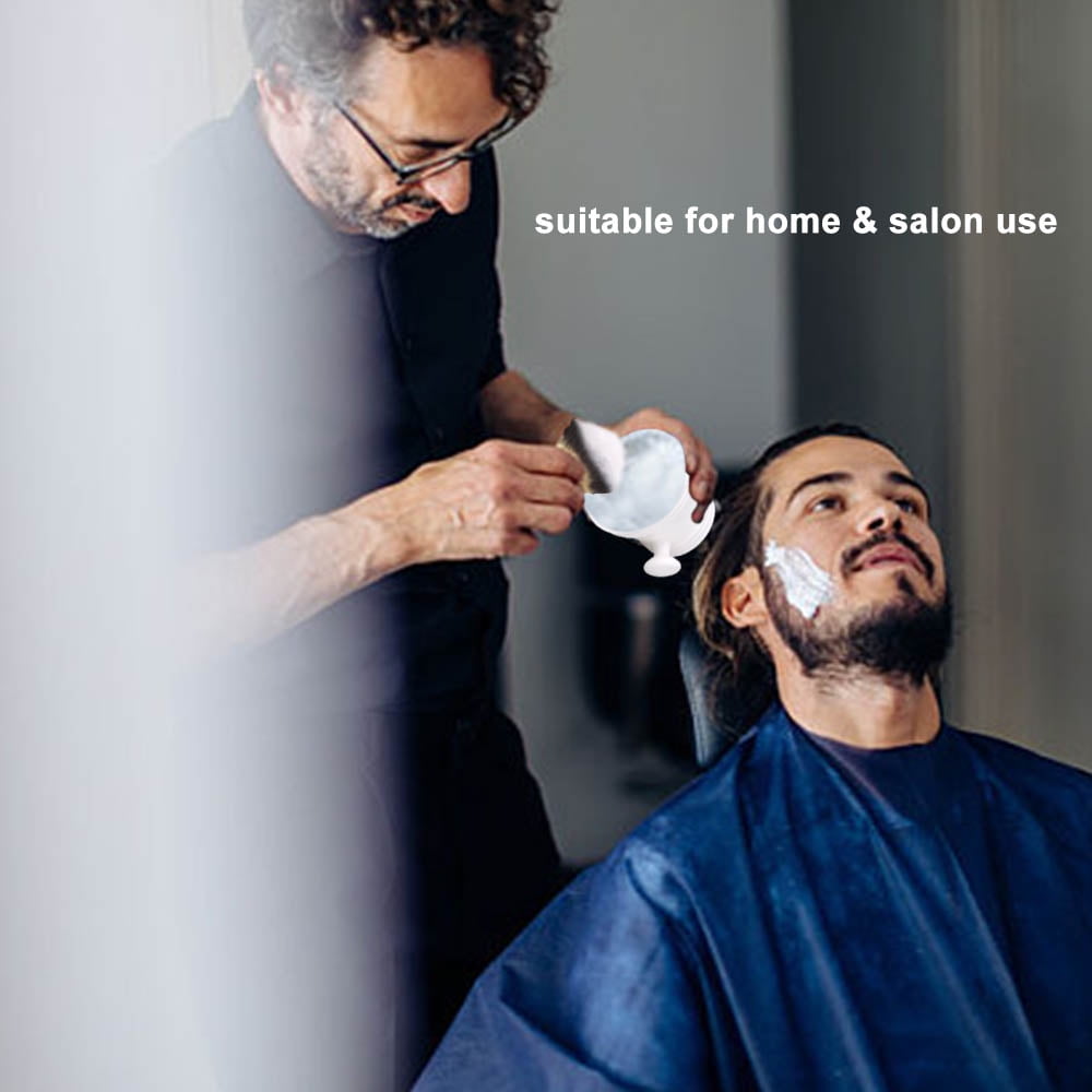 Men's Shaving Kit with Brush Holder and Bowl