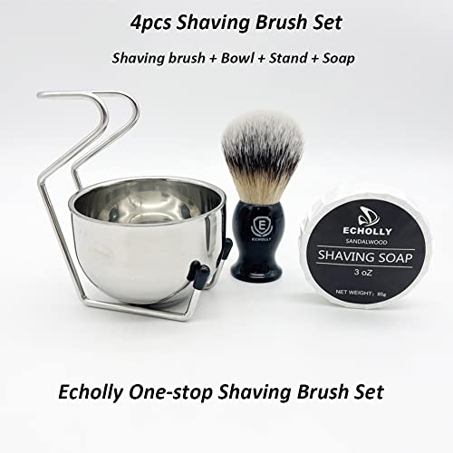 Echolly 4-Piece Luxury Shaving Set for Men