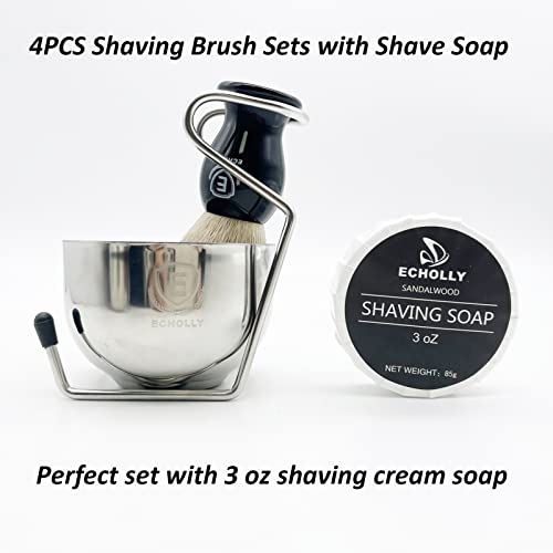 Echolly 4-Piece Luxury Shaving Set for Men
