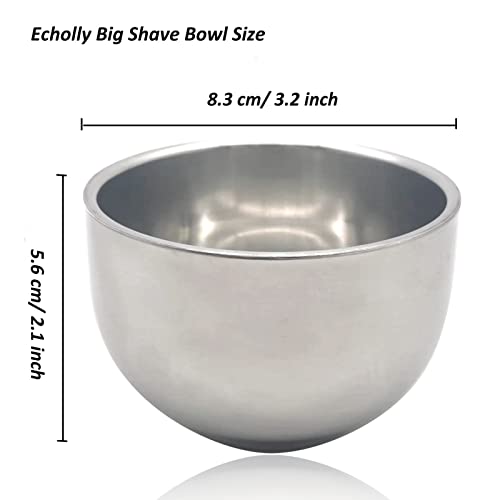 Echolly 4-Piece Luxury Shaving Set for Men