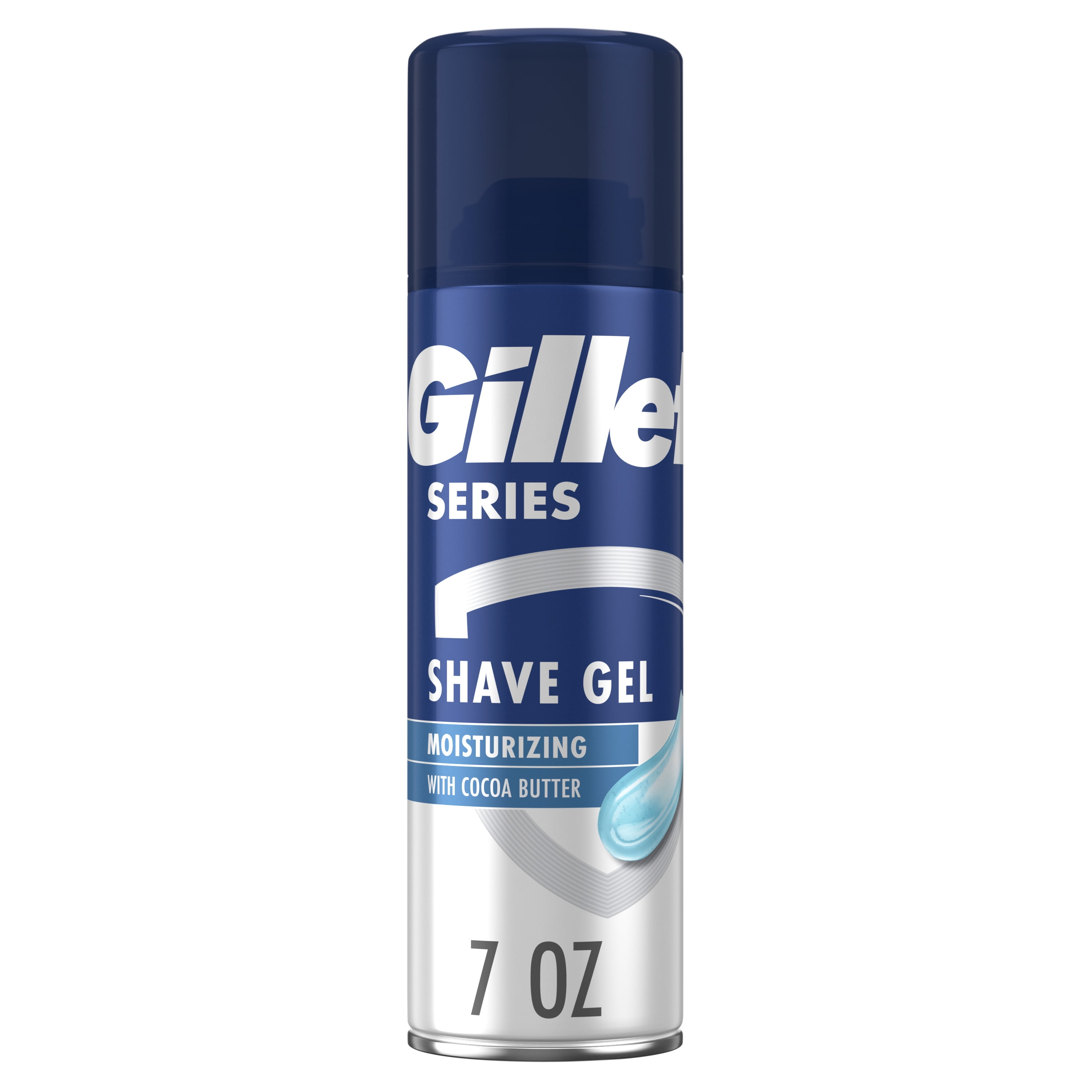 Gillette Menโs Cocoa Butter Moisturizing Shave Gel 7oz