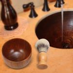 Beard Shaving Cream Bowl and Brush Set