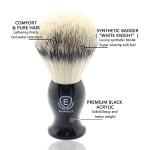 Echolly Luxury No-Shed Shaving Brush for Men