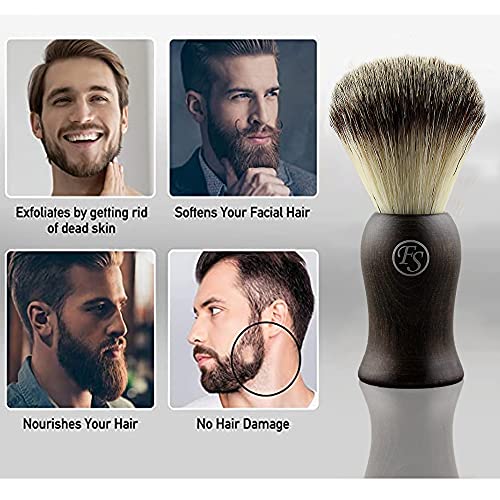 Frank Synthetic Hair Shaving Brush for Men