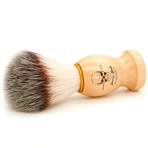 Menesia Wooden Handle Shaving Brush for Men