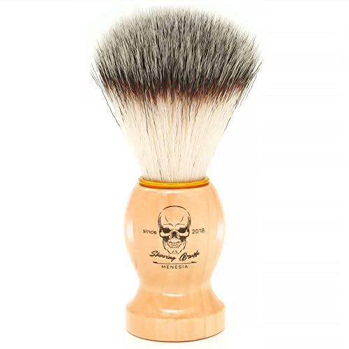 Menesia Wooden Handle Shaving Brush for Men