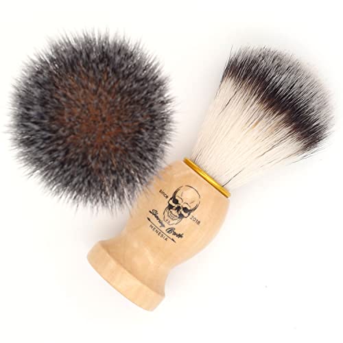 Menesia Wooden Handle Shaving Brush for Men