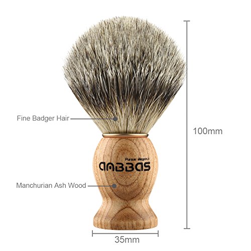 Anbbas Pure Badger Hair Shaving Brush for Men