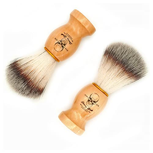 Menesia Wooden Handle Shaving Brush for Men