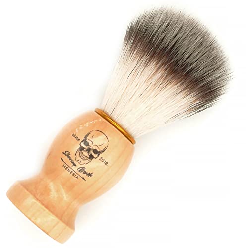 Menesia Wooden Handle Shaving Brush for Men