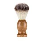 Men's Shaving Brush with Wooden Base and Nylon Hair
