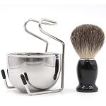 Elvielsl Men's 3 in 1 Badger Hair Shaving Kit