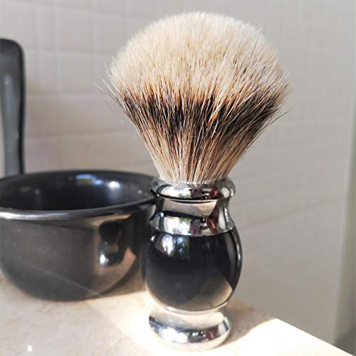 Je&Co Silvertip Badger Hair Shaving Brush