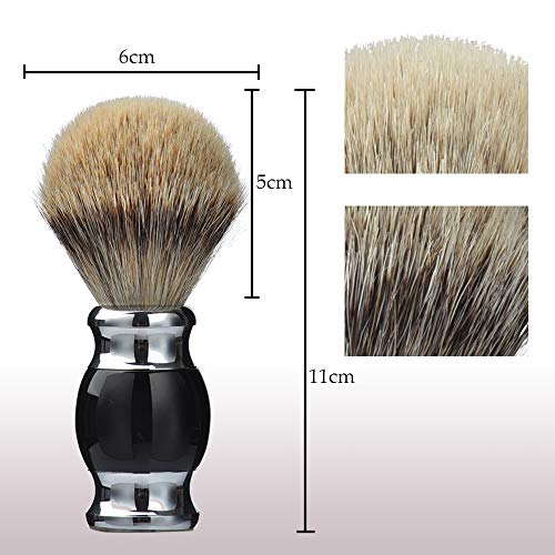 Je&Co Silvertip Badger Hair Shaving Brush