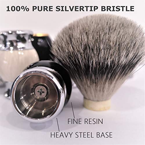 Je&Co Silvertip Badger Hair Shaving Brush