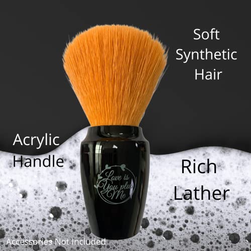 Men's Synthetic Travel Shave Brush