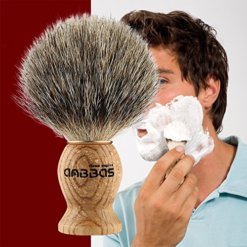 Pure Badger Hair Shaving Brush with Wood Handle