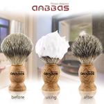 Pure Badger Hair Shaving Brush with Wood Handle