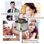 3-in-1 Men’s Shaving Brush Set with Stand