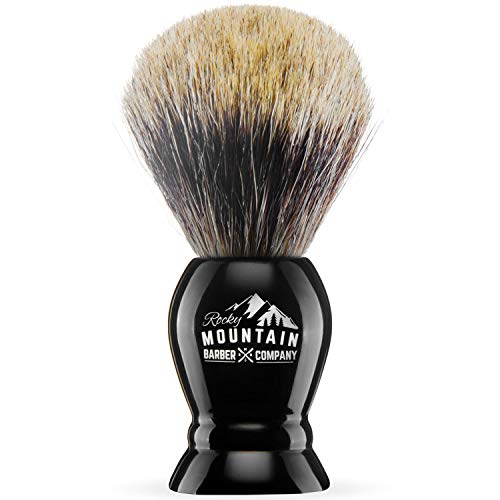 100% Badger Hair Shaving Brush with Stand