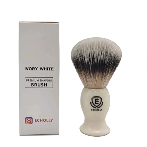 Echolly Premium No-Shed Shaving Brush for Men