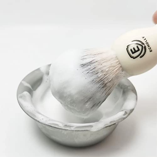 Echolly Premium No-Shed Shaving Brush for Men