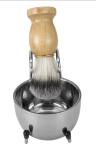 Men's 3-in-1 Wooden Shaving Set with Brush
