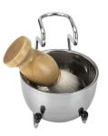 Men's 3-in-1 Wooden Shaving Set with Brush