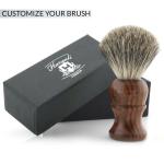Pure Badger Hair Shaving Brush with Wooden Handle