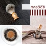 4-Piece Badger Hair Shaving Set for Men