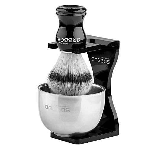 Anbbas 3-in-1 Shaving Brush Set with Stand