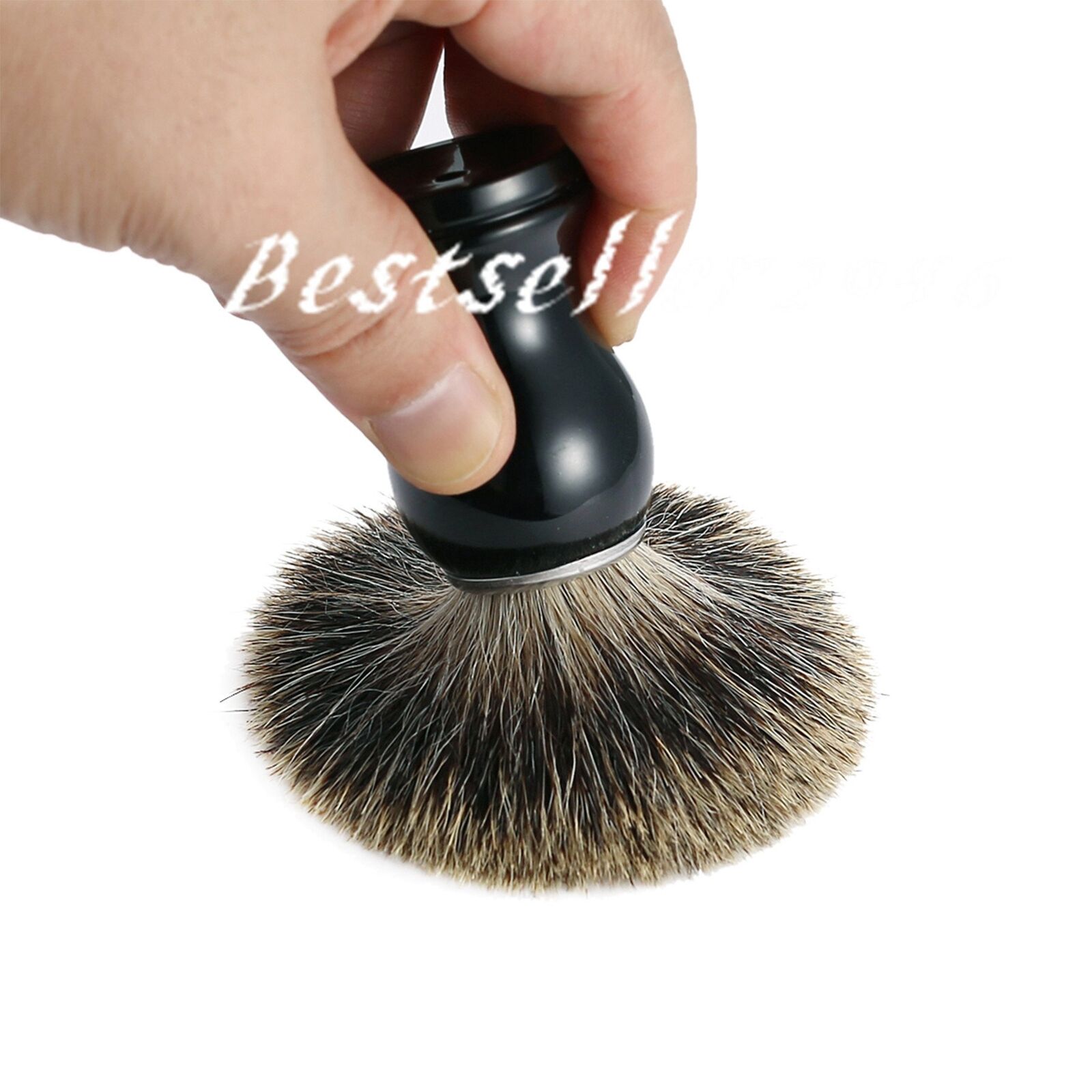 Natural Badger Hair Shaving Brush Set for Men