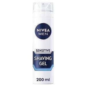 Nivea Men Sensitive Shaving Gel, 200 ml, 6 Pack