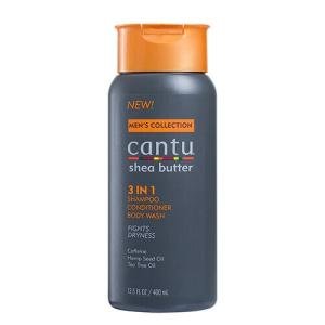 Cantu Men's Shampoo, Conditioner, Beard Oil & Shave Gel