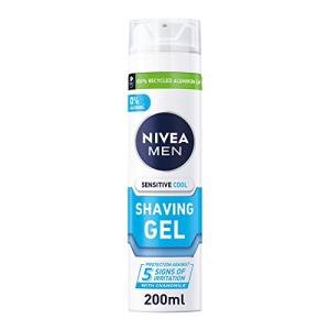NIVEA Men Sensitive Cooling Shaving Gel - Pack of 6