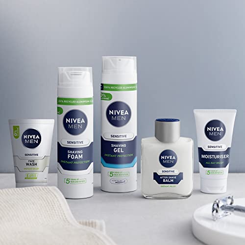 NIVEA Men Sensitive Cooling Shaving Gel - Pack of 6