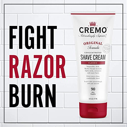 CREMO Original Shave Cream for Men, 177ml