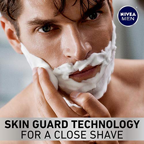 NIVEA Men Deep Clean Shaving Gel, 3 Pack