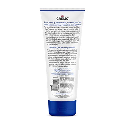Cremo Cooling Shave Cream - 180ml
