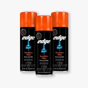Edge Shave Gel for Sensitive Skin, 3 Pack