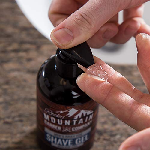 Rocky Mountain Barber Men's Clear Shave Gel - 8oz