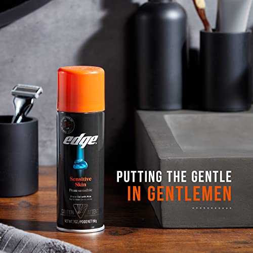 Edge Shave Gel for Sensitive Skin, 3 Pack